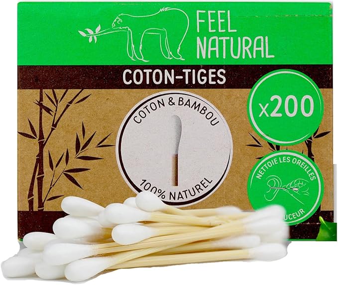 Cotons-tiges bambou (x200)